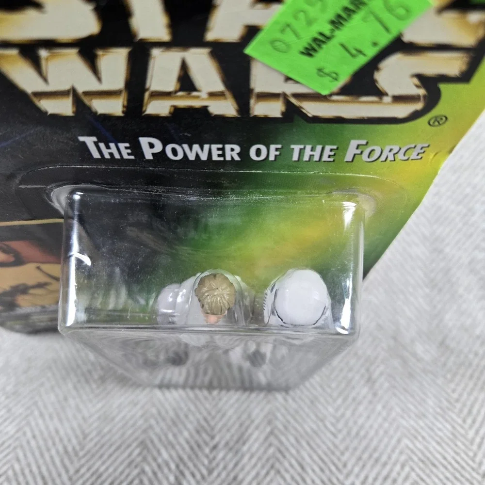 1996 Star Wars POTF Luke Skywalker Stormtrooper Disguise Freeze Frame Green Card